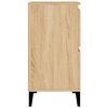 vidaXL Sideboards 2 pcs Sonoma Oak 60x35x70 cm Engineered Wood