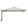 vidaXL Garden Parasol Sand 248.5 x 247.5 x 160 cm Polyester and Steel
