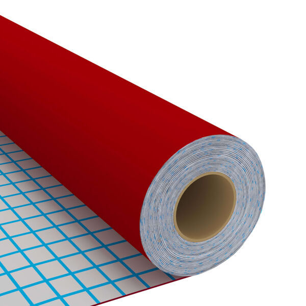 vidaXL Self-adhesive Furniture Film Red 500x90 cm PVC
