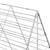 vidaXL Chicken Cage 2 pcs Silver 600 x 100 x 210 cm Galvanised Steel