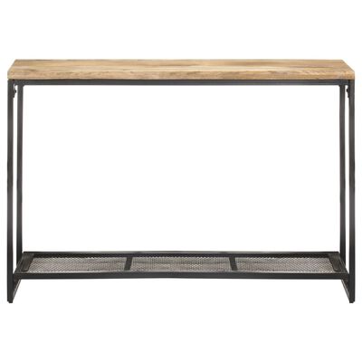 vidaXL Console Table 110x35x75 cm Solid Mango Wood