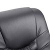 vidaXL Reclining Chair Grey Faux Leather