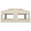 vidaXL Professional Folding Party Tent with Walls Aluminium 6x3 m Cream