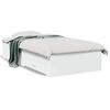 vidaXL Bed Frame with Drawers without Mattress White 90x190 cm