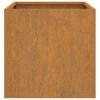 vidaXL Planter 62x30x29 cm Corten Steel