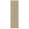 vidaXL Hallway Wardrobe Sonoma Oak 55x25x189 cm Engineered Wood