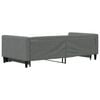 vidaXL Daybed with Trundle without Mattress Dark Grey 90x190 cm