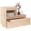 vidaXL Bedside Cabinets 2 pcs 60x34x51 cm Solid Wood Pine