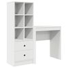 vidaXL Desk White 115.5 x 40 x 127 cm 2 pcs