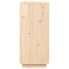 vidaXL Shoe Cabinet 35x35x80 cm Solid Wood Pine