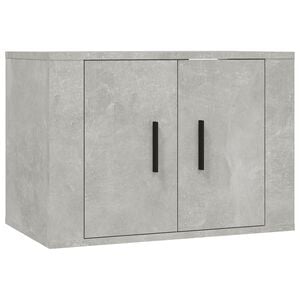 vidaXL Wall Mounted TV Cabinet Concrete Grey 57x34,5x40 cm