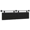 vidaXL Hanging Headboard Faux Leather