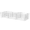 vidaXL Gabion Raised Bed Steel 270x90x50 cm