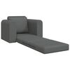 vidaXL Sofa Bed Dark Grey 98 x 71 x 83 cm Velvet