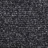 vidaXL Stair Mats Self-adhesive 15 pcs 65x21x4 cm Dark Grey Half Round Large