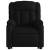 vidaXL Electric Stand up Massage Recliner Chair Black Faux Leather