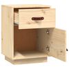 vidaXL Bedside Cabinets 2 pcs 40x34x55 cm Solid Wood Pine