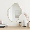 vidaXL Wall Mirror Gold 50x40 cm