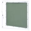 vidaXL Access Panel with Aluminium Frame and Plasterboard 500x500 mm