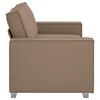 vidaXL Sofa Cappuccino 180 x 80 x 84 cm Fabric