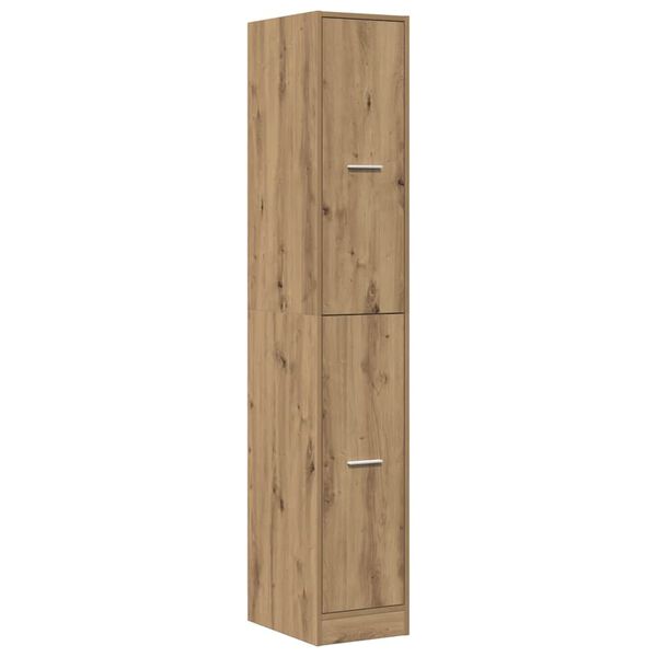 vidaXL Apothecary Cabinet&nbsp;Artisian Oak 30x41x174.5 cm Engineered Wood