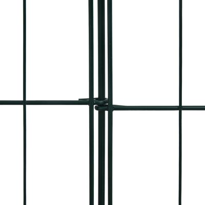 vidaXL Garden Fence Set 115x79 cm Green