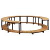 vidaXL Spa Surround 273x53 cm Solid Acacia Wood