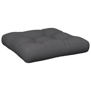 vidaXL Pallet Cushion Anthracite 60x60x12 cm Fabric