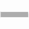 vidaXL Patio Retractable Side Awning 100x500 cm Grey