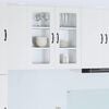 vidaXL Kitchen Cabinet with Door White 80 x 31 x 80 cm Engineered Wood