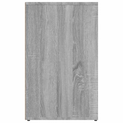 vidaXL Dressing Cabinet Grey Sonoma 80x40x65 cm Engineered Wood