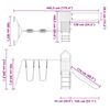 vidaXL Outdoor Playset Solid Wood Pine