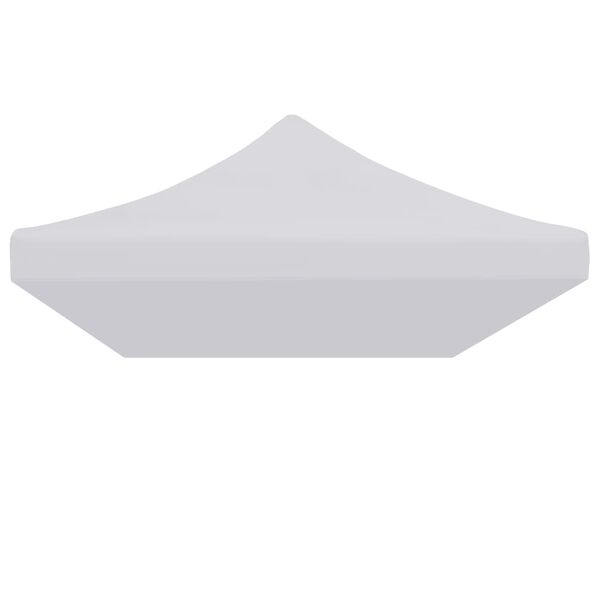 vidaXL Party Tent Roof 3x6 m White
