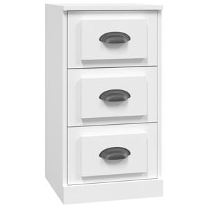 vidaXL Sideboard White 36x35.5x67.5 cm Engineered Wood