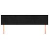 vidaXL Headboards 2 pcs Black 100 cm Velvet