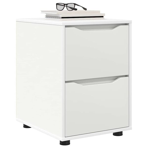 vidaXL Storage Cabinet White 40 x 48 x 57 cm Engineered Wood