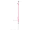 vidaXL Toddler Safety Bed Rail Pink 180x25 cm Fabric