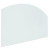 vidaXL Fireplace Glass Plate 100x60 cm