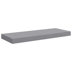 vidaXL Wall Shelf | Grey | Honeycomb MDF, metal frame | Medium | Wall Shelf