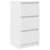 vidaXL Sideboard White 37.5x35x76 cm Engineered Wood