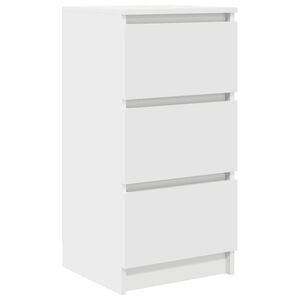 vidaXL Sideboard White 37.5x35x76 cm Engineered Wood