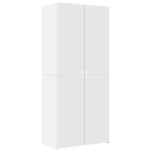 vidaXL Highboard White 80x42.5x185 cm Engineered Wood