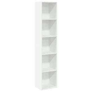 vidaXL Bookcase White 40x30x189 cm Engineered Wood
