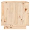 vidaXL TV Cabinet 60x35x35 cm Solid Wood Pine