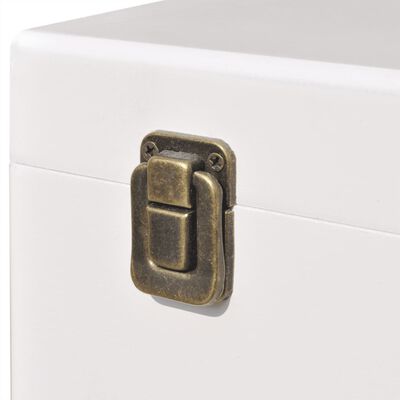 vidaXL Bedside Cabinets 2 pcs 40x30x57 cm White