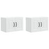 vidaXL Dishwasher Panel Kalmar 2 pcs White 60 x 31 x 40 cm