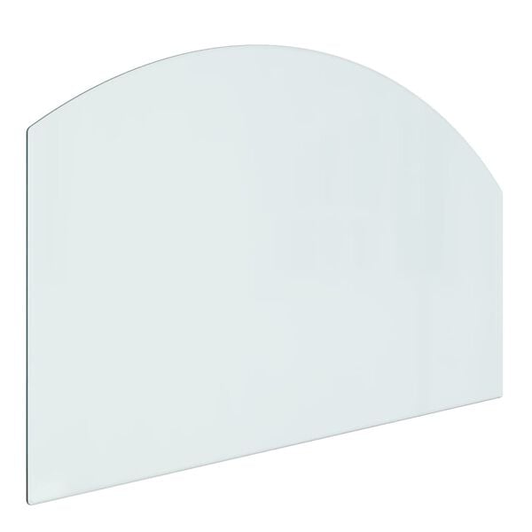 vidaXL Fireplace Glass Plate 80x50 cm