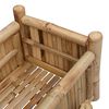 vidaXL Garden Planter with Holder Natural 100 x 38 x 74 cm Bamboo