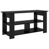 vidaXL TV stand Black Oak 100 x 40 x 50 cm