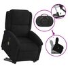 vidaXL Stand up Massage Recliner Chair Black Velvet